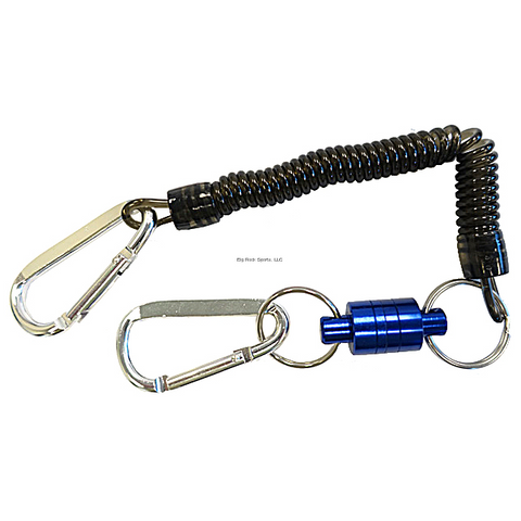 Magnetic net release with Lanyard Carabiners