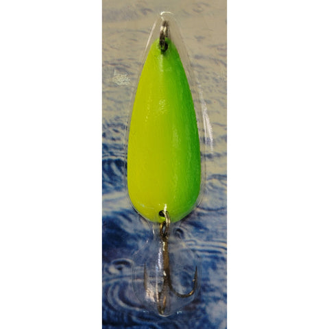 Fluorescent Lime Trophy Spoon