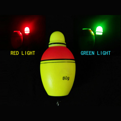 Red/Green LED Fishing Bobber