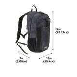 Girls With Guns Midnight Deluxe Backpack with Lockable Concealed Carry, Black/Shade Blackout Camo