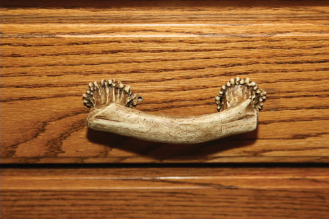 Antler Drawer/Cabinet Pull 4 Inch - 1 Pack