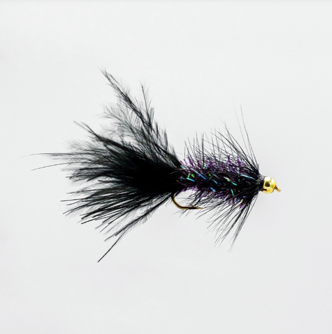 Bead Head Crystal Bugger Black