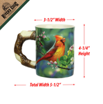 Cardinal Large Capacity Ceramic Mug 3D - 15oz