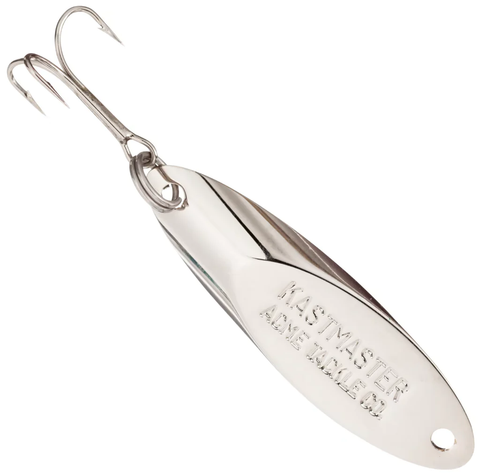 Kastmaster Plain with Split Ring and Treble Hook