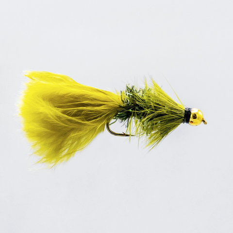 Bead Head Crystal Bugger Olive