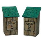 Outhouse Salt & Pepper Set