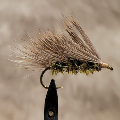Olive Sedge Streamer