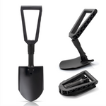 23" Foldable Shovel, Heavy Duty Carbon Shovel