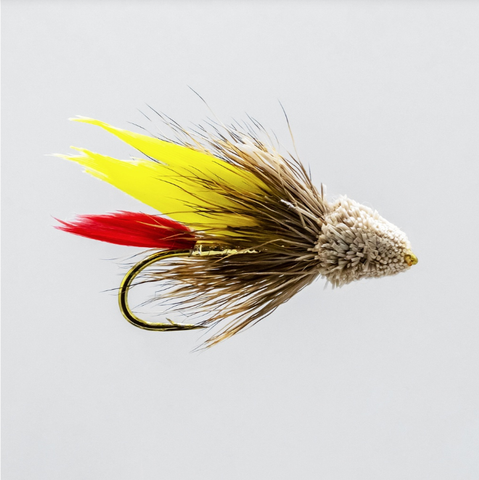 Yellow Muddler Streamer