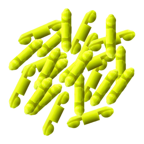 Yellow Stopper Beads - 24 Pack