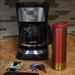 12GA Shotgun Shell 18oz Stainless Steel Travel Mug