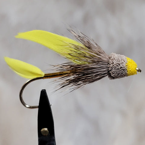 Yellow Spudler Muddler Streamer