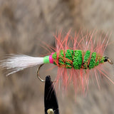 Modified Shady Lady with Orange Hackle Salmon Bug