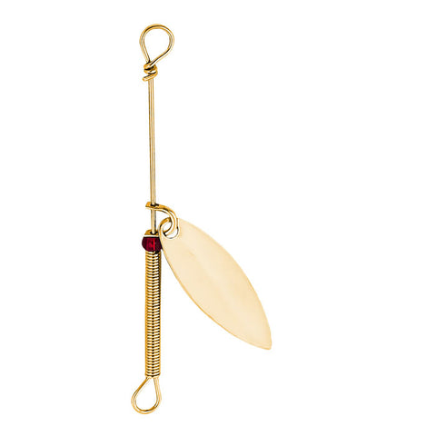 Inline Spinner - Willow Leaf Blade