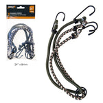 2 Piece Bungee Cord Set, 24"