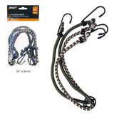 2 Piece Bungee Cord Set, 24"