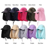 Cap with Removable Face and Neck Cover