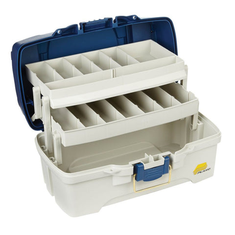 Two-Tray Tackle Box - Blue – Hunted Treasures