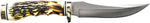 Golden Spike Rat Tail Tang Fixed Blade Knife