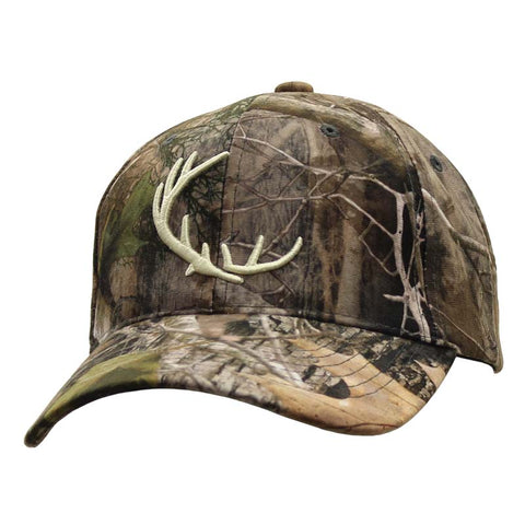 Camo Antler Cap