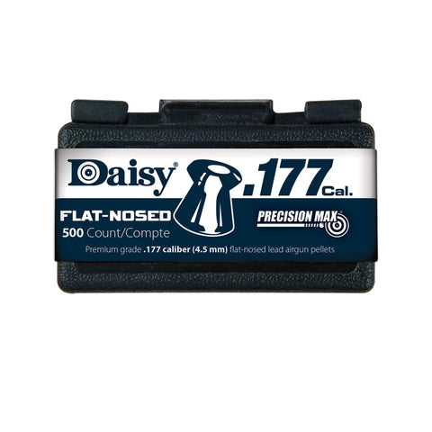 .177 Caliber PrecisionMax Flat Nosed Pellets - 500 Count