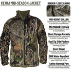 KENAI Mid-Season Berber Fleece Camo Jacket