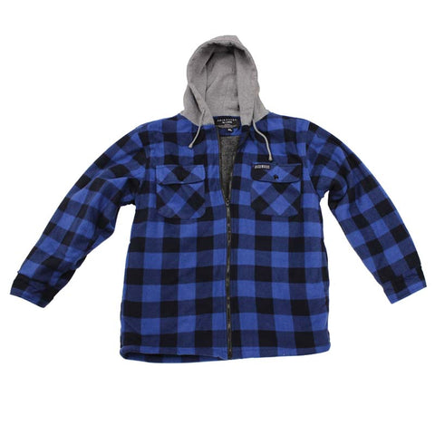 Lumberjack Sherpa Jacket - Blue