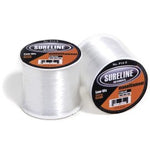 Low-Vis Crystal Clear Monofilament 500yd