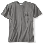 Crossed Rods Vintage Pocket Short-Sleeved T-Shirt
