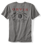 Crossed Rods Vintage Pocket Short-Sleeved T-Shirt