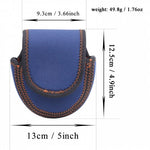 Sheepskin Fly Reel Pouch