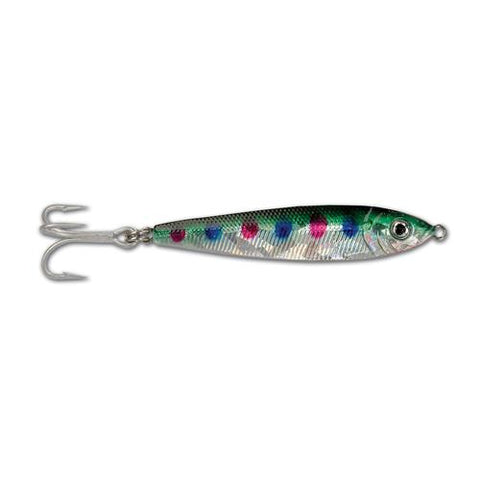 Gotcha Plug from Sea Striker 1oz White with Chartreuse Head and Treble  Hooks