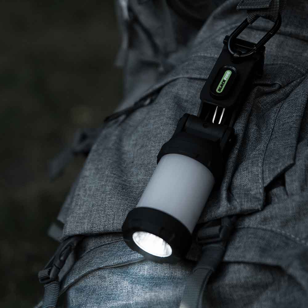 Blackfire Backpack Lantern LED Clamplight Hunted Treasures