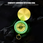 Golden Brass Compass