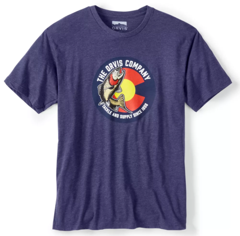Colorado Circle Trout Short-Sleeved T-Shirt