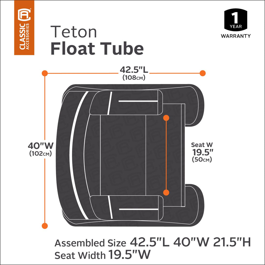 classic accessories teton inflatable fishing float tube Teton Float Tube – Hunted Treasures