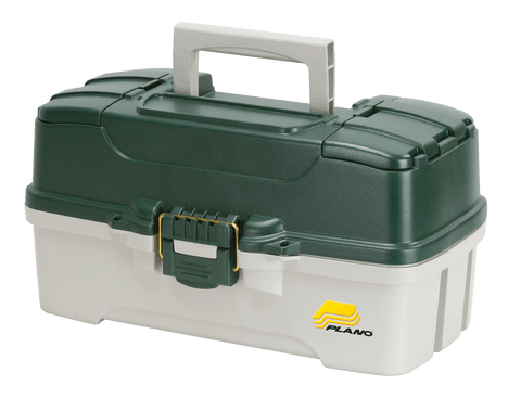 Three-Tray Tackle Box - Green