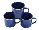 Deluxe 24-Piece Enamel Tableware Set
