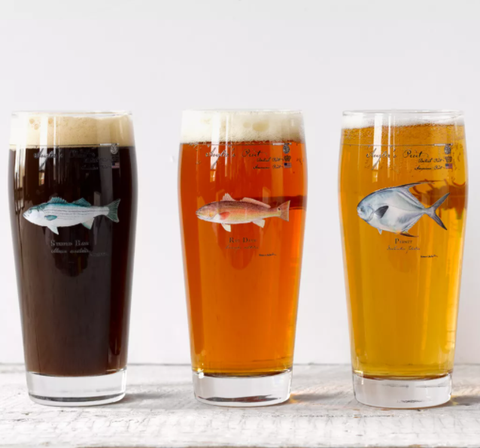 Angler's Fish Pint Glass