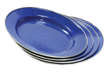 Deluxe 24-Piece Enamel Tableware Set