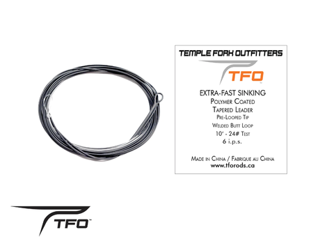 Sink Tip Tapered Leaders