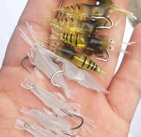 Soft Body Shrimp with Hook