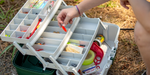 Three-Tray Tackle Box - Green