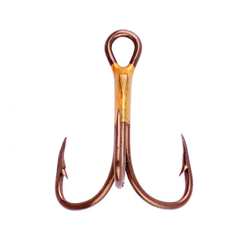 Treble Hook - 2X Regular Shank Curved Point